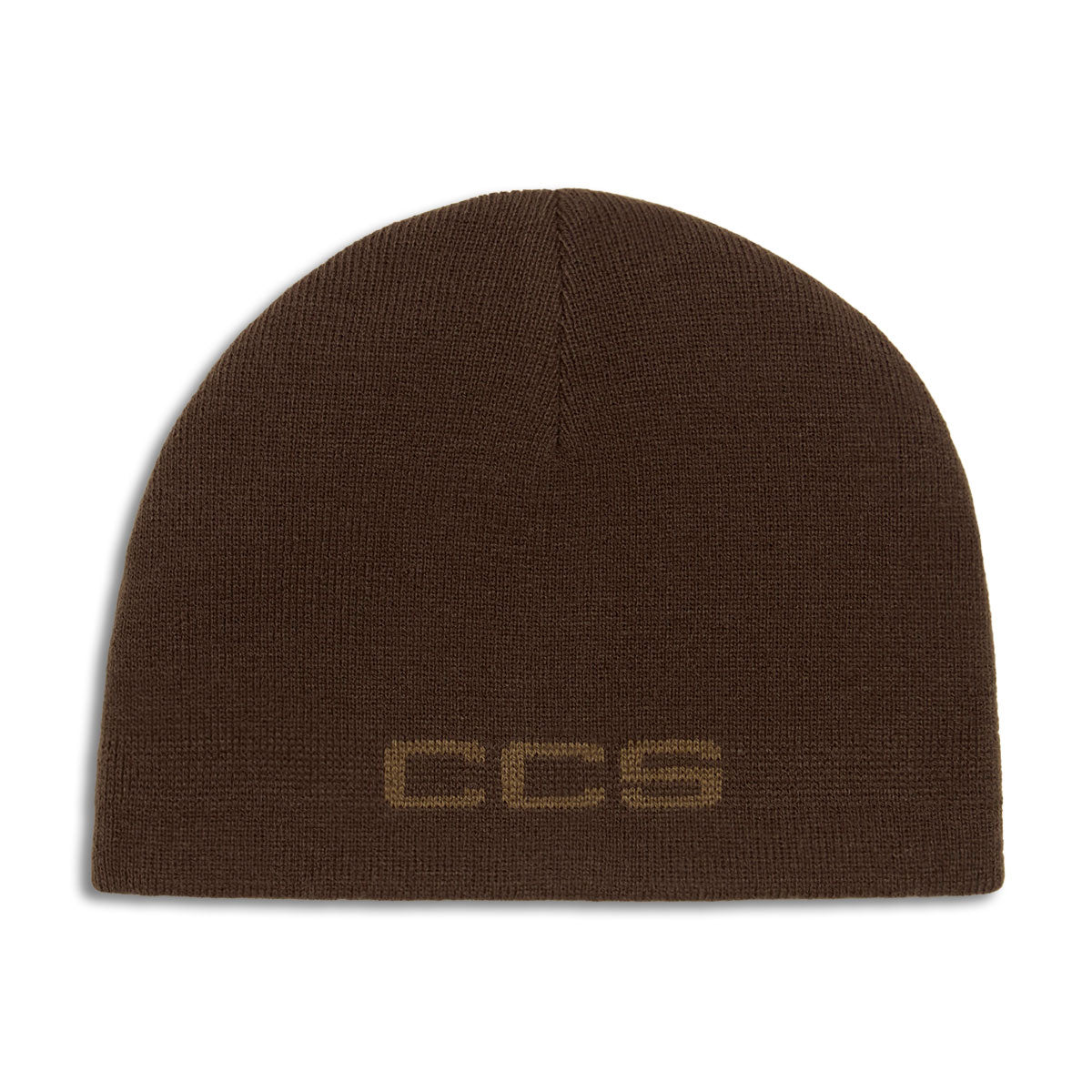 CCS Reversible Leopard Skully Beanie - Brown image 2