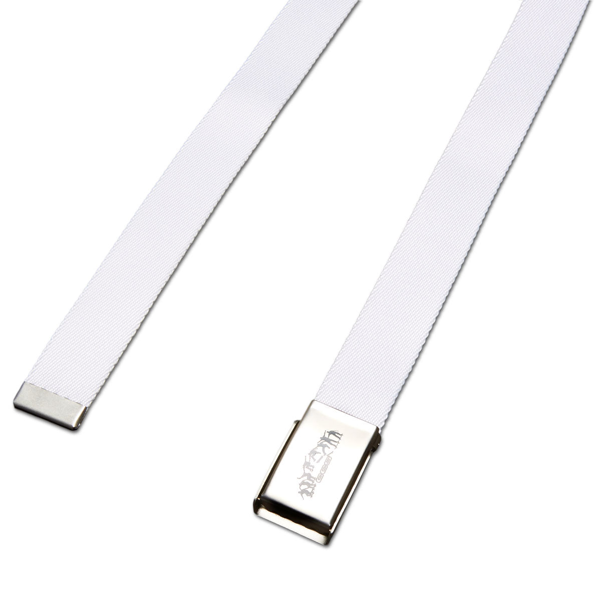 CCS Silver Kickflip Buckle Belt - White image 2