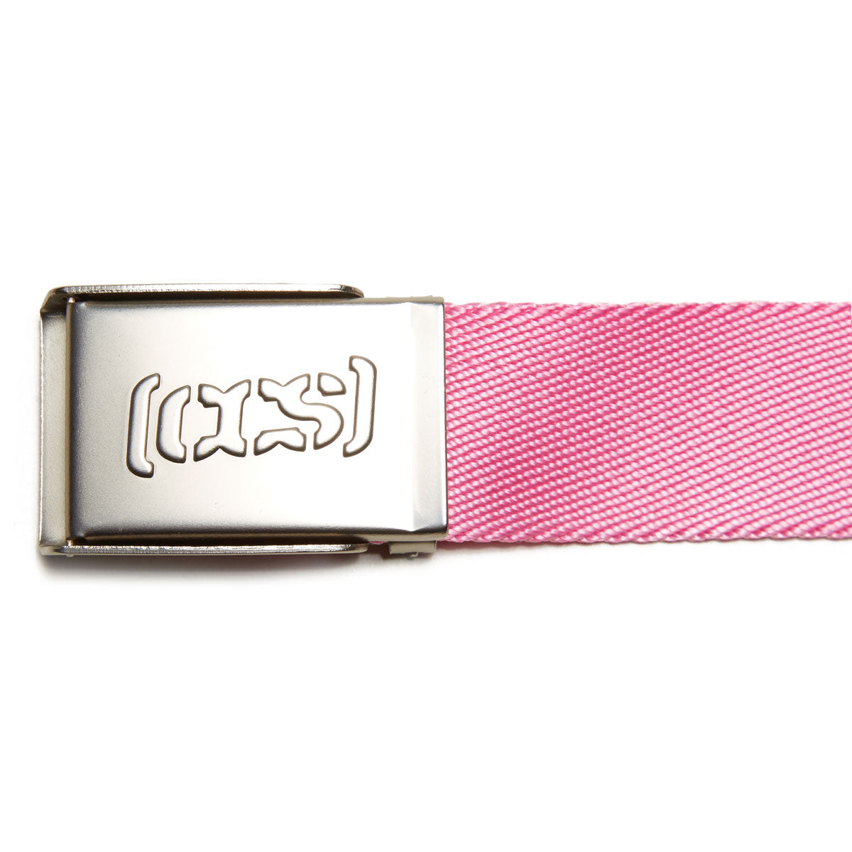 CCS Silver Logo Buckle Belt - Pink image 3