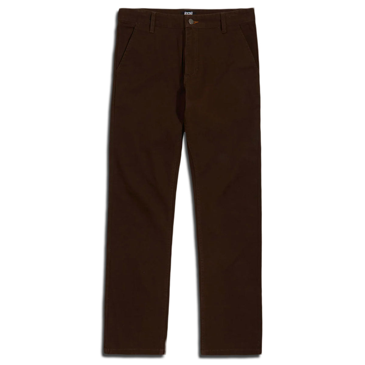 CCS Straight Stretch Chino Pants - Brown image 2