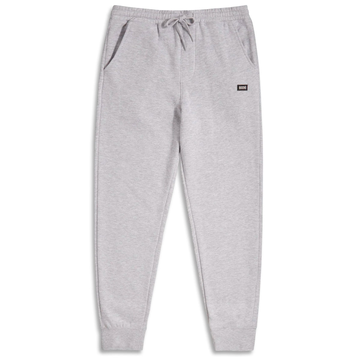 CCS Logo Rubber Patch Sweatpants - Heather Grey image 1