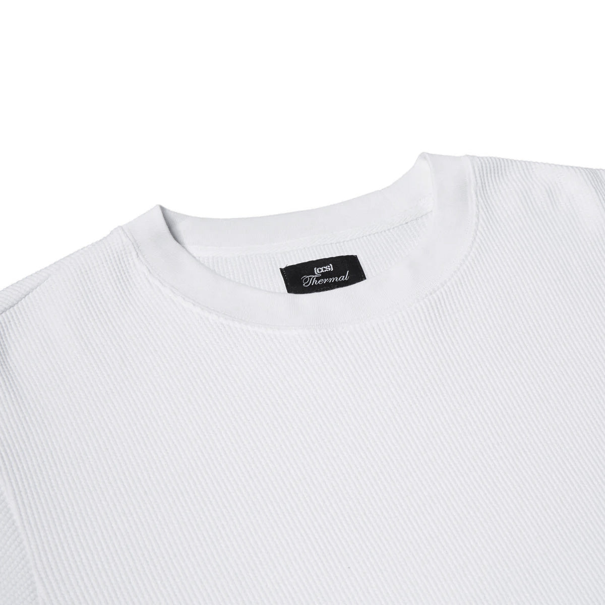 CCS OG Waffle Knit Thermal Shirt - White image 3