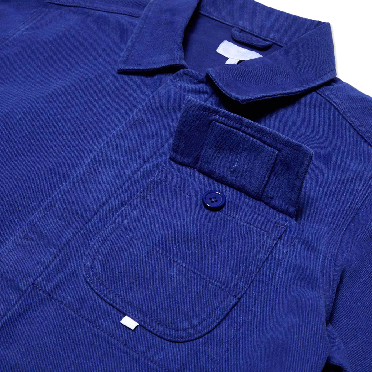 CCS French Cropped Chore Jacket - Blue image 7