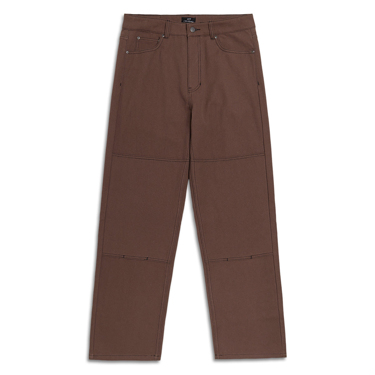CCS Double Knee Original Relaxed Canvas Pants - Brown/Black image 2