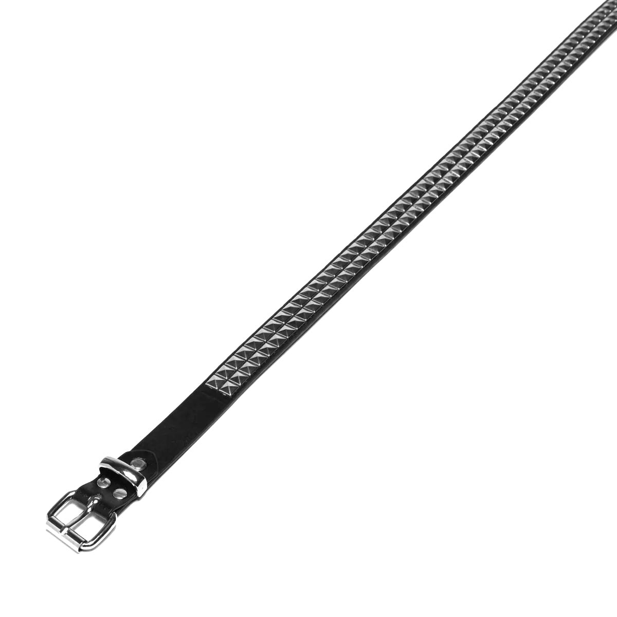 CCS Pyramid Studded Belt - 2 Row - Black image 2