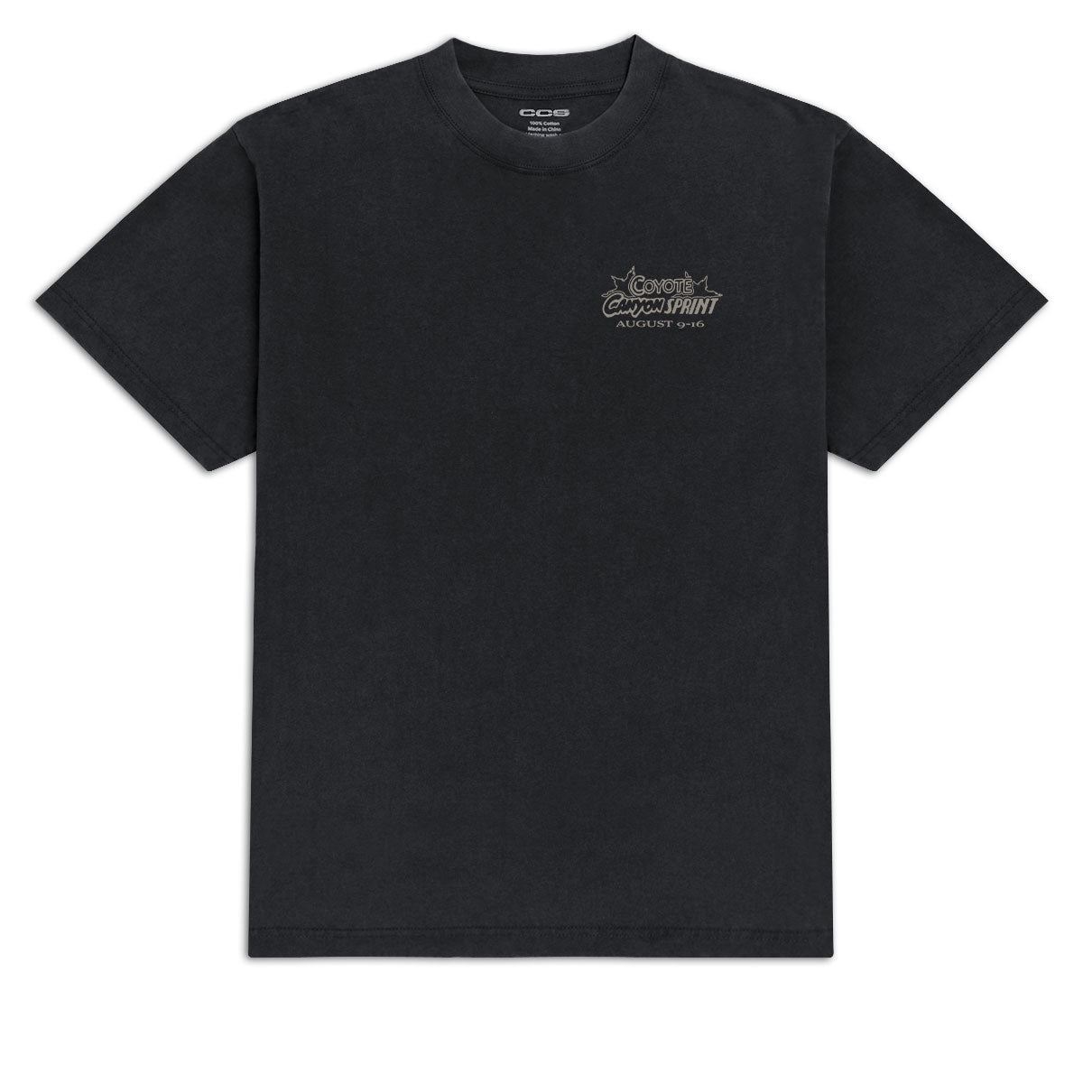 CCS Bootleg Coyote Canyon T-Shirt - Vintage Black image 2