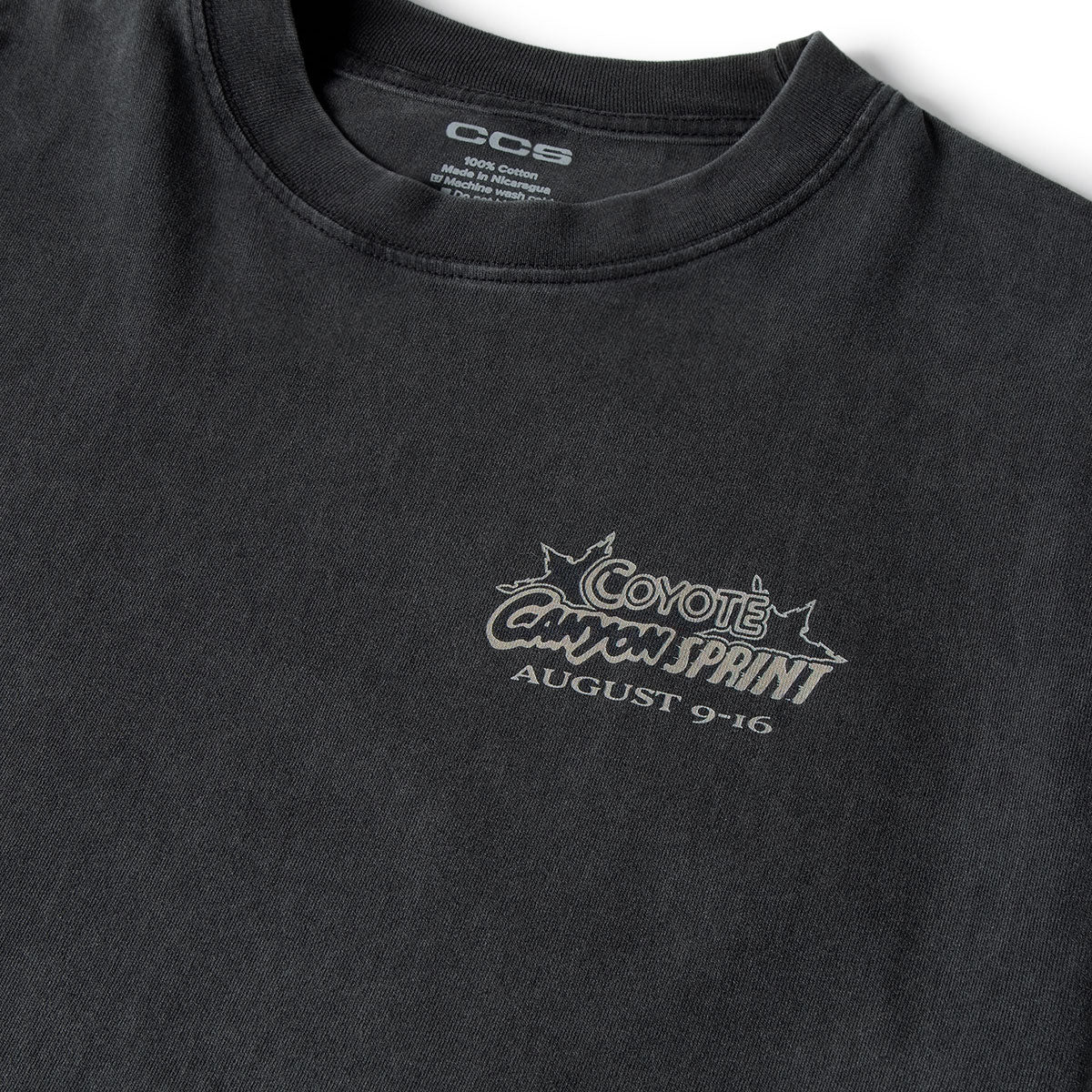 CCS Bootleg Coyote Canyon T-Shirt - Vintage Black image 6