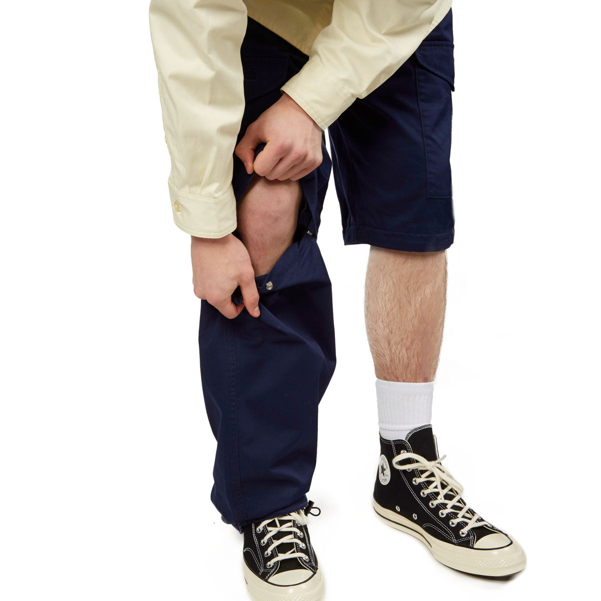 CCS Snap On Cargo Pants - Navy image 4