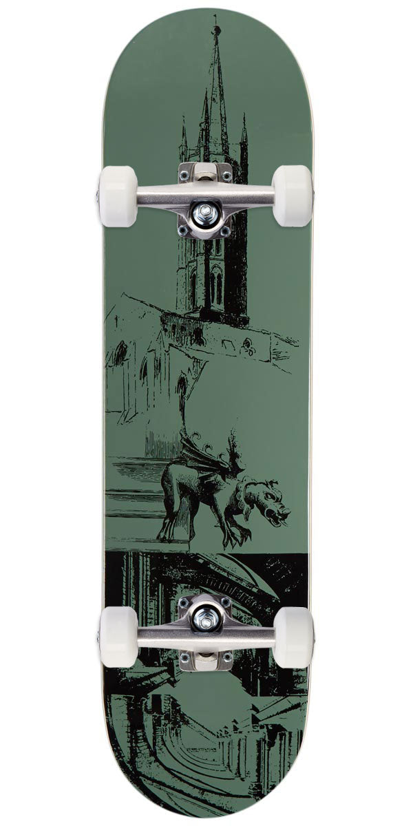 CCS Cathedral Skateboard Complete - Olive - 8.00
