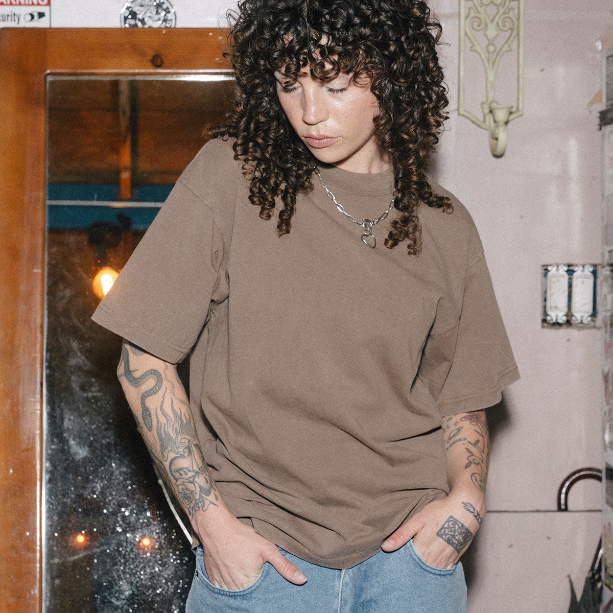 CCS Heavier T-Shirt - Vintage Brown image 2