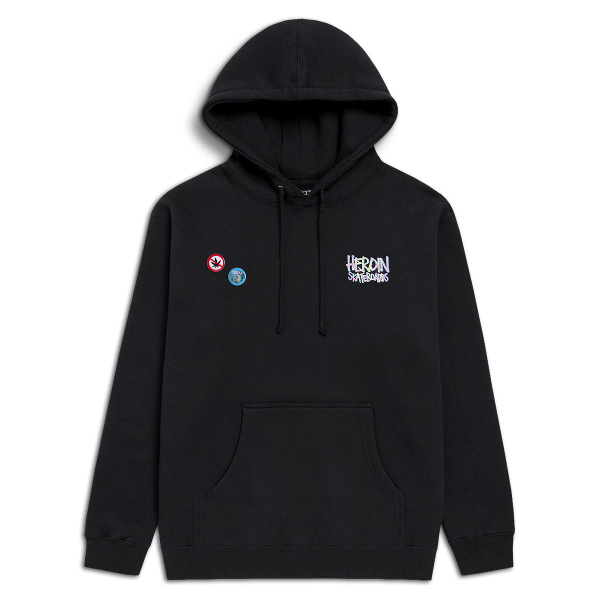CCS Live x Heroin 420 Egg Hoodie - Black image 2