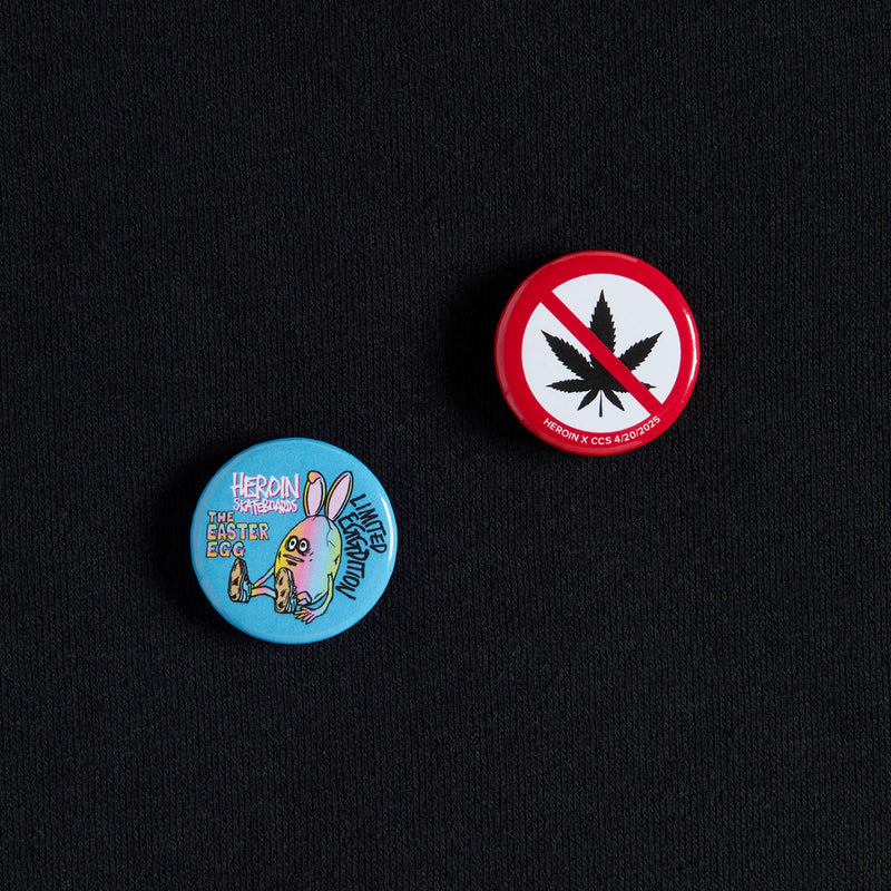 CCS Live x Heroin 420 Egg Hoodie - Black