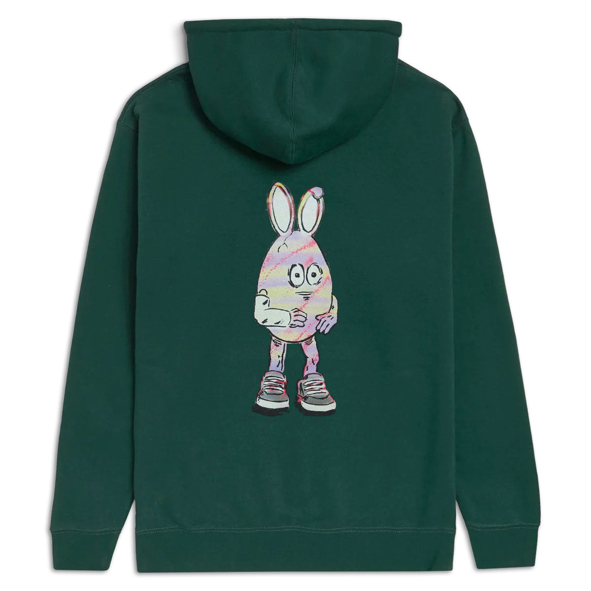 CCS Live x Heroin 420 Egg Hoodie - Green - SM image 1