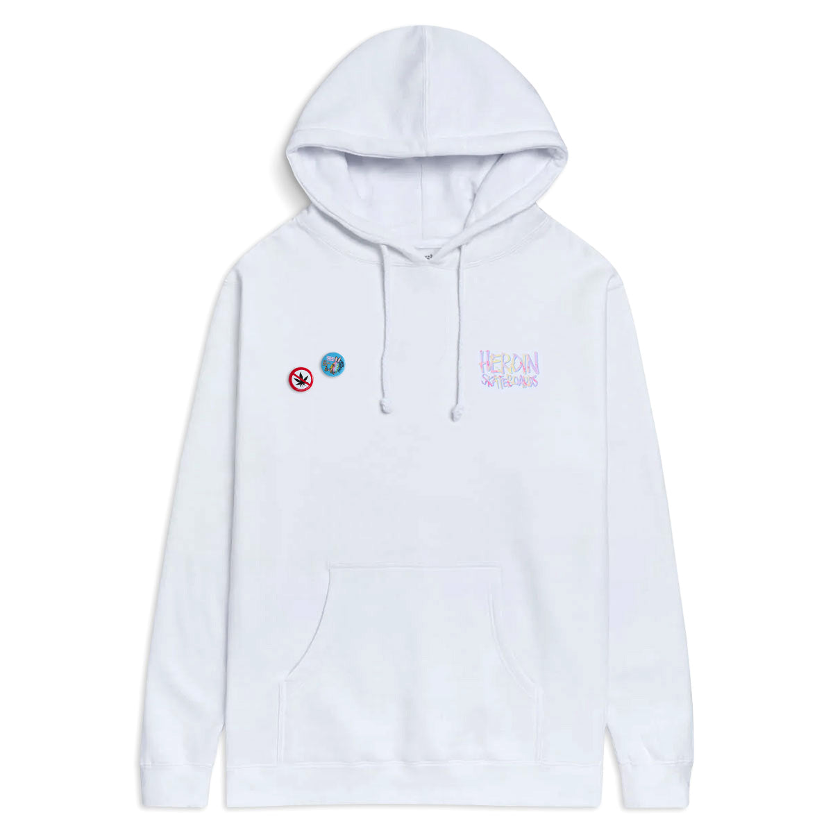 CCS Live x Heroin 420 Egg Hoodie - White image 2