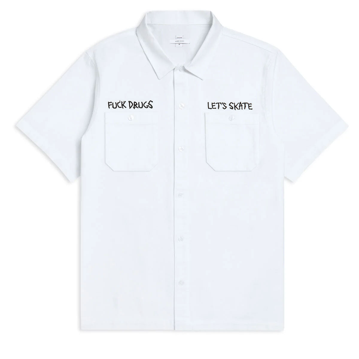 CCS Live x Heroin 420 Work Shirt - White - MD image 1