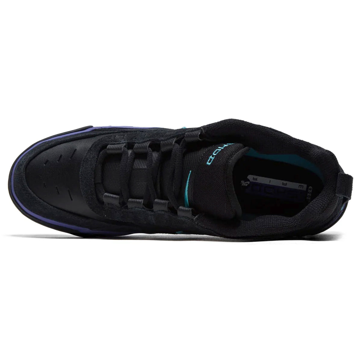 Nike SB Air Max Ishod Shoes - Black/Dusty Cactus/Black/Persian Violet image 3