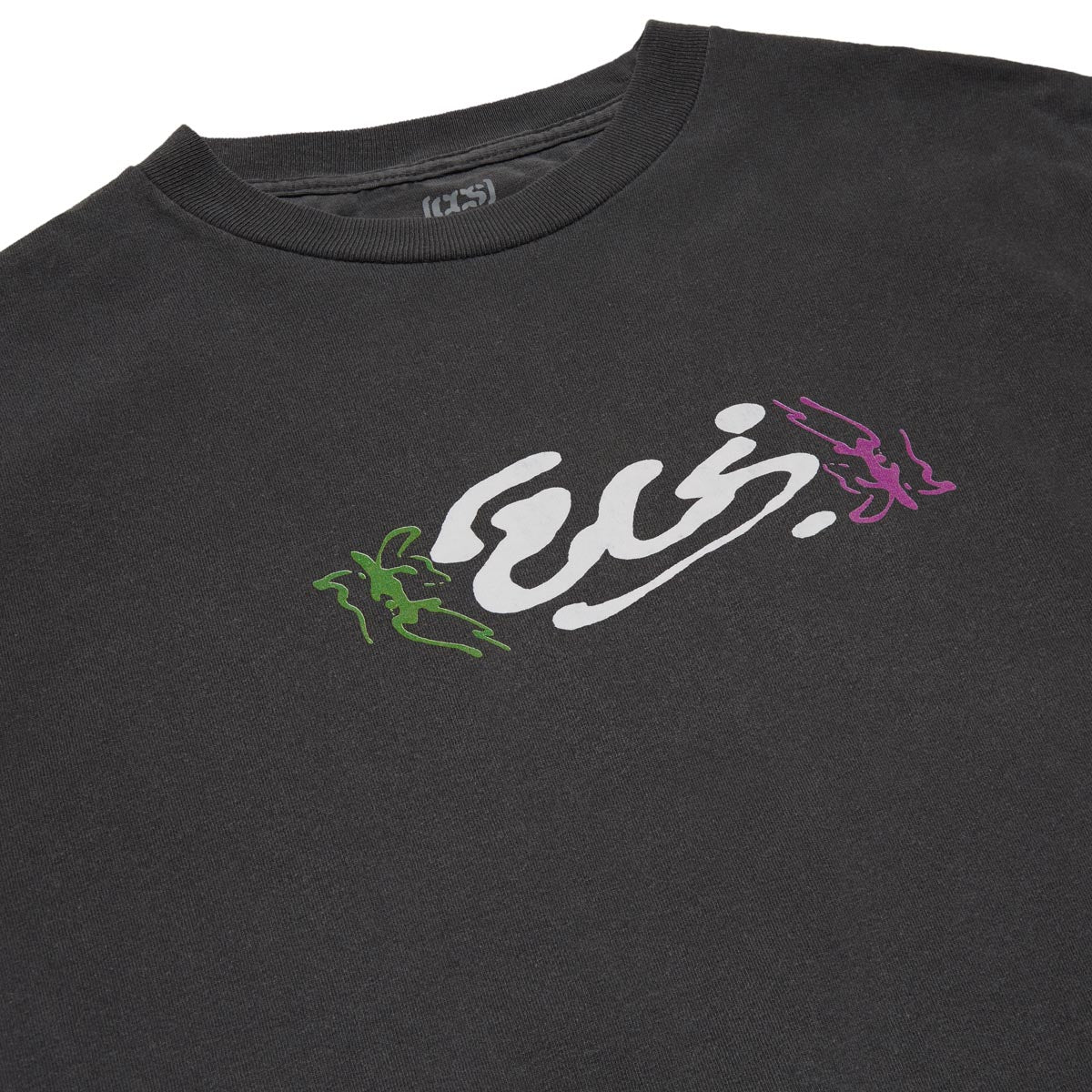 CCS Ink Blot Logo T-Shirt - Faded Black image 2