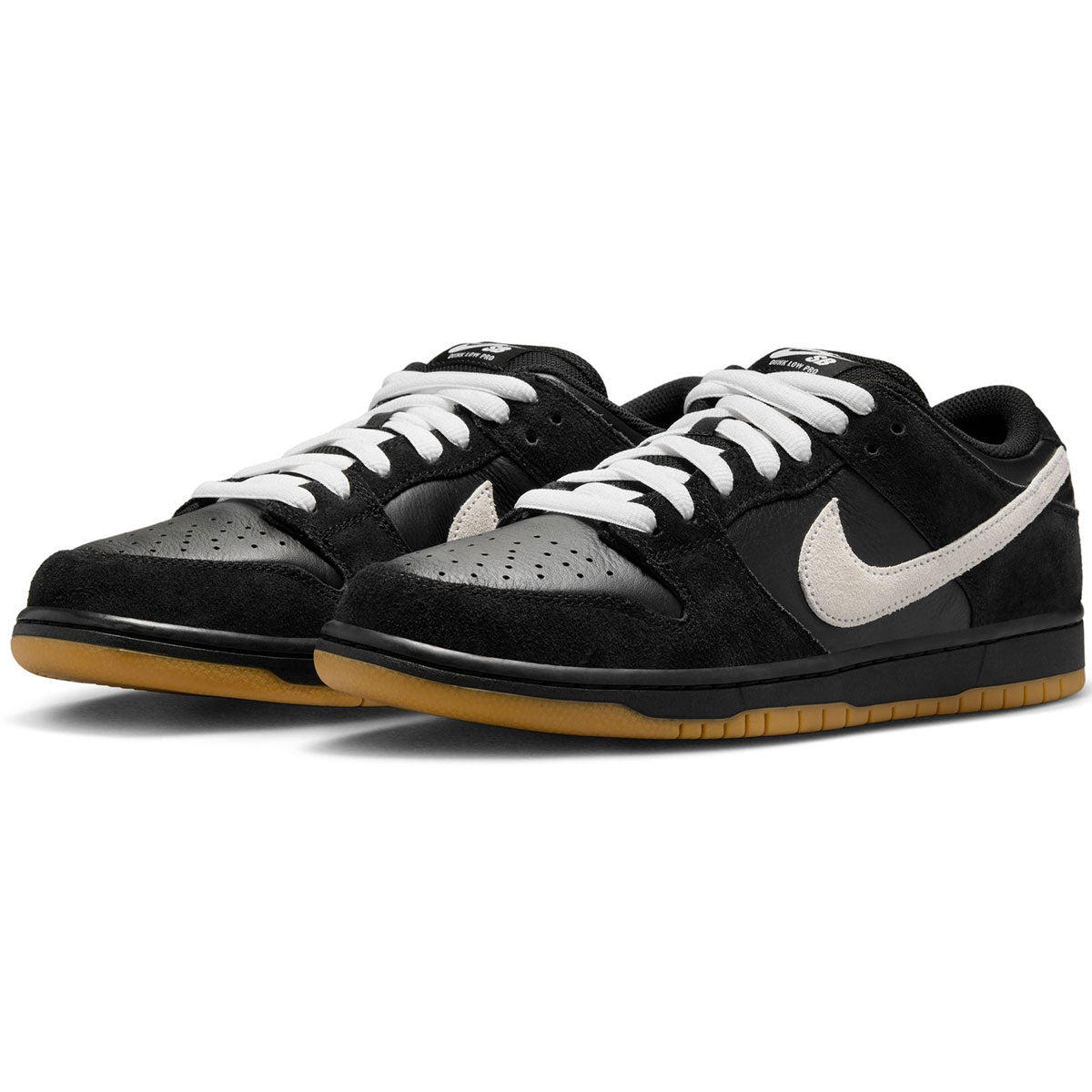 Nike SB Dunk Low Pro Shoes - White/Black/White/Black – CCS