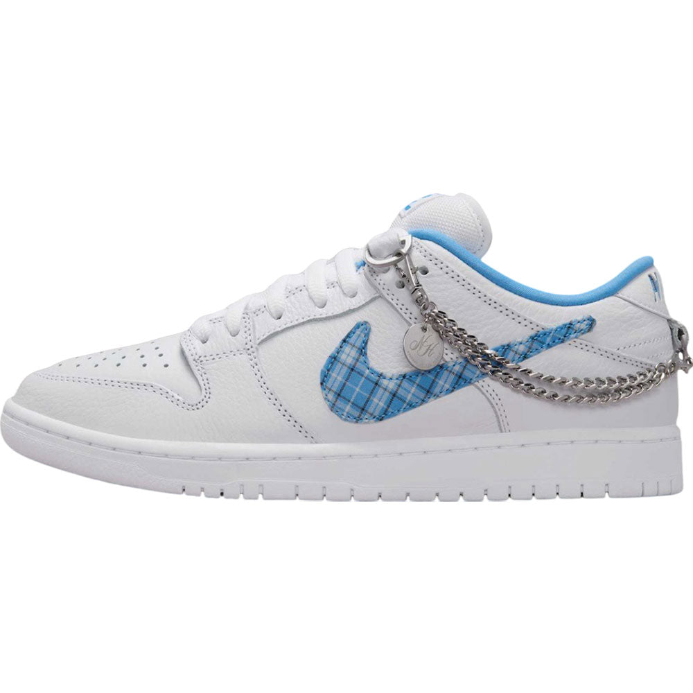 Nike SB Nicole Hause Dunk Low Pro Shoes - White/University Blue/White image 2