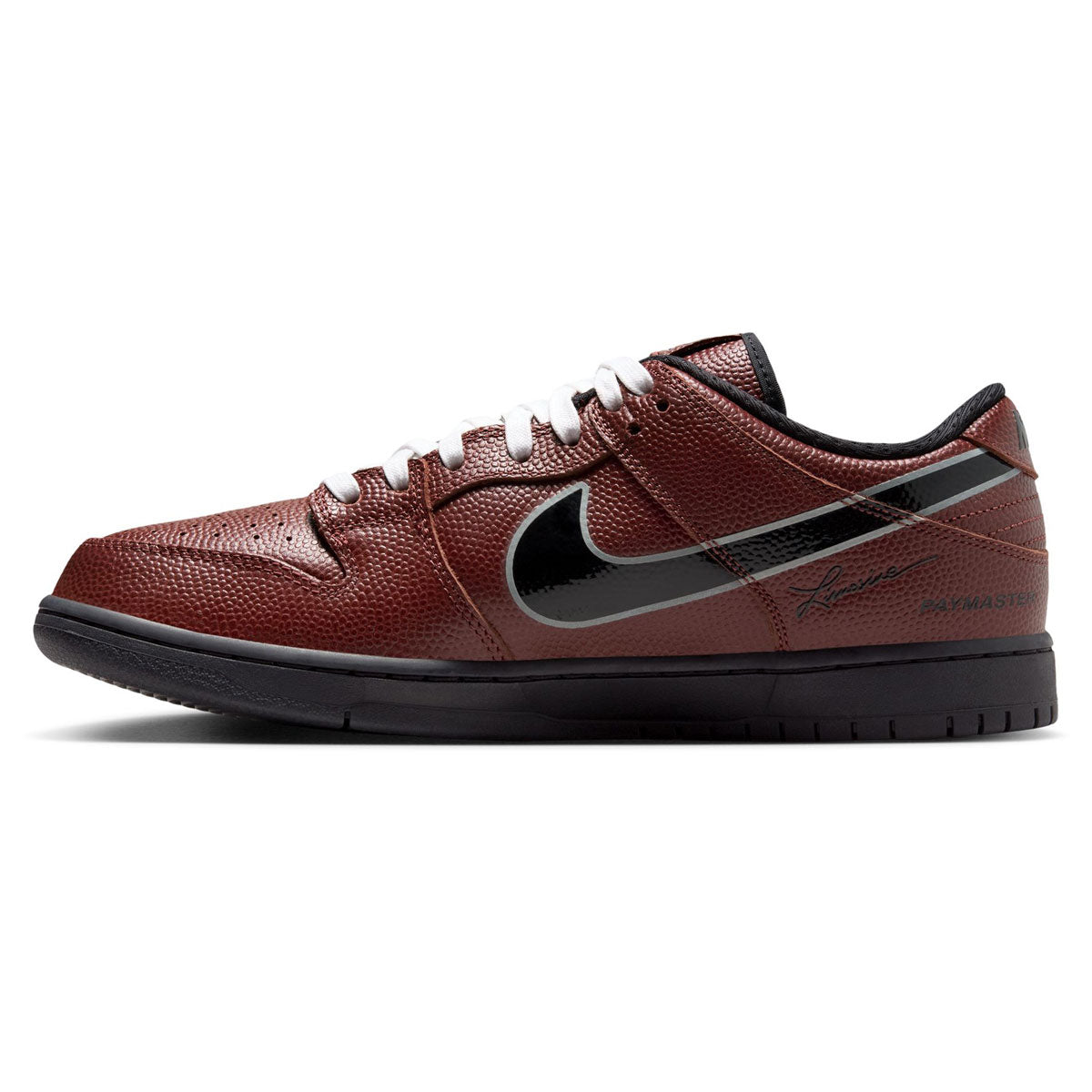 Nike SB Limosine Dunk Low Pro Shoes - Dark Pony/Black/Silver/White image 2
