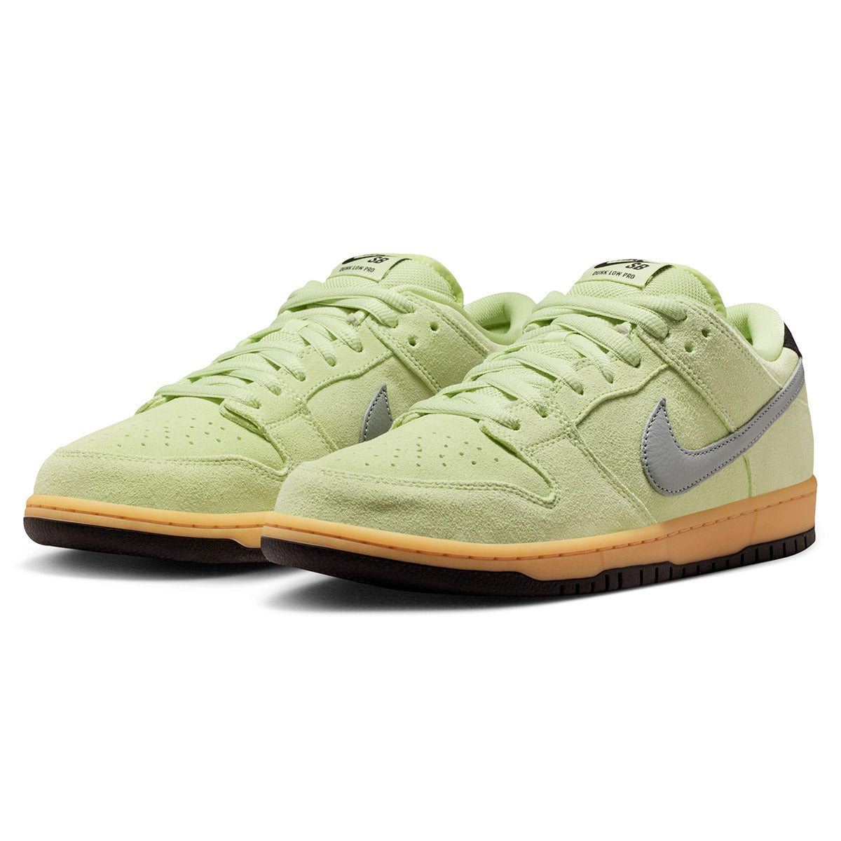 Nike SB Verdugo Mountain Dunk Low Pro Premium Shoes - Light Liquid Lime/Wolf Grey/Black image 5