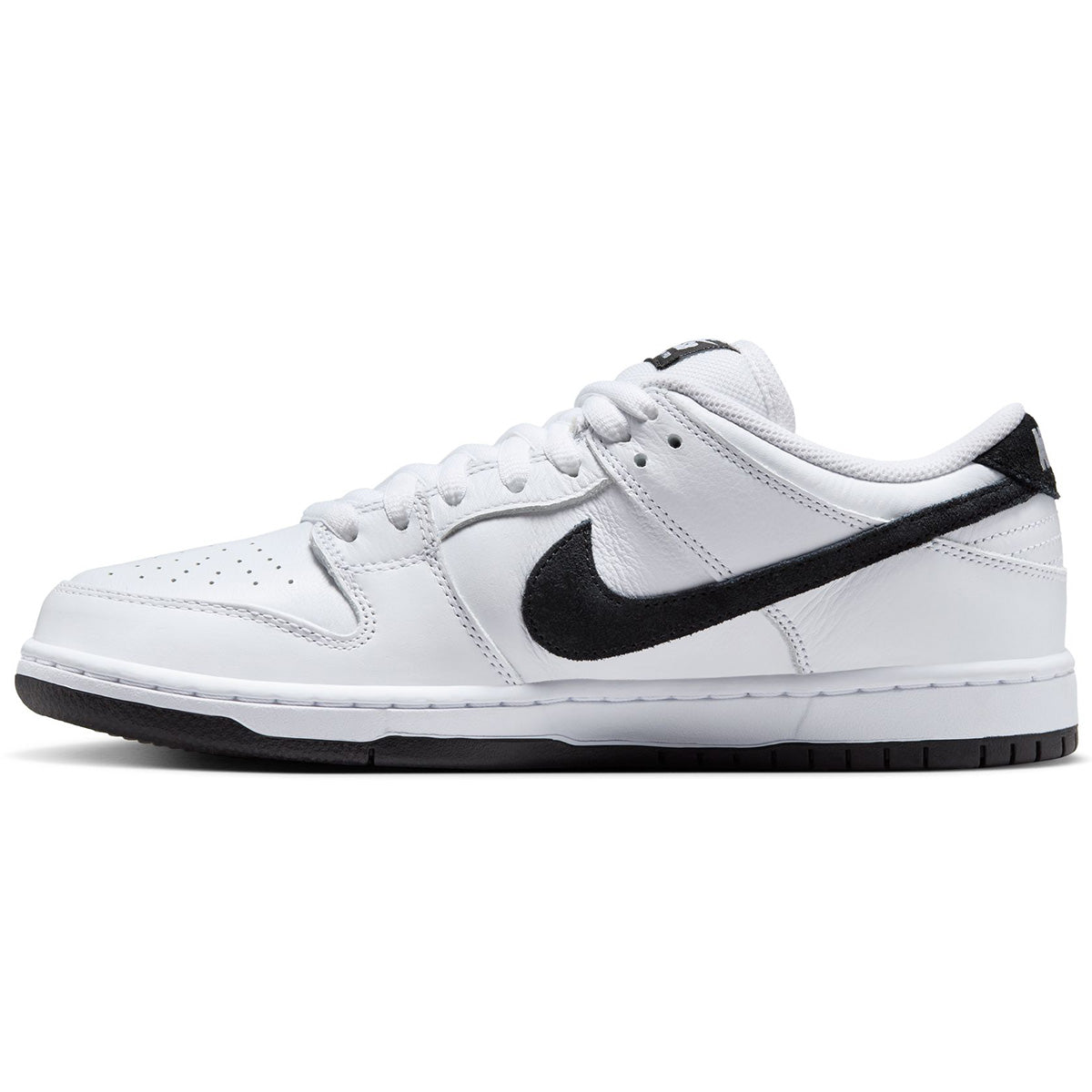 Nike SB Dunk Low Pro Shoes - White/Black/White/Black image 2