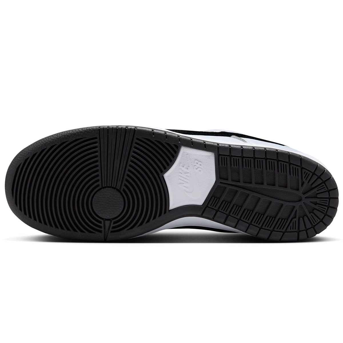 Nike SB Dunk Low Pro Shoes - White/Black/White/Black image 3
