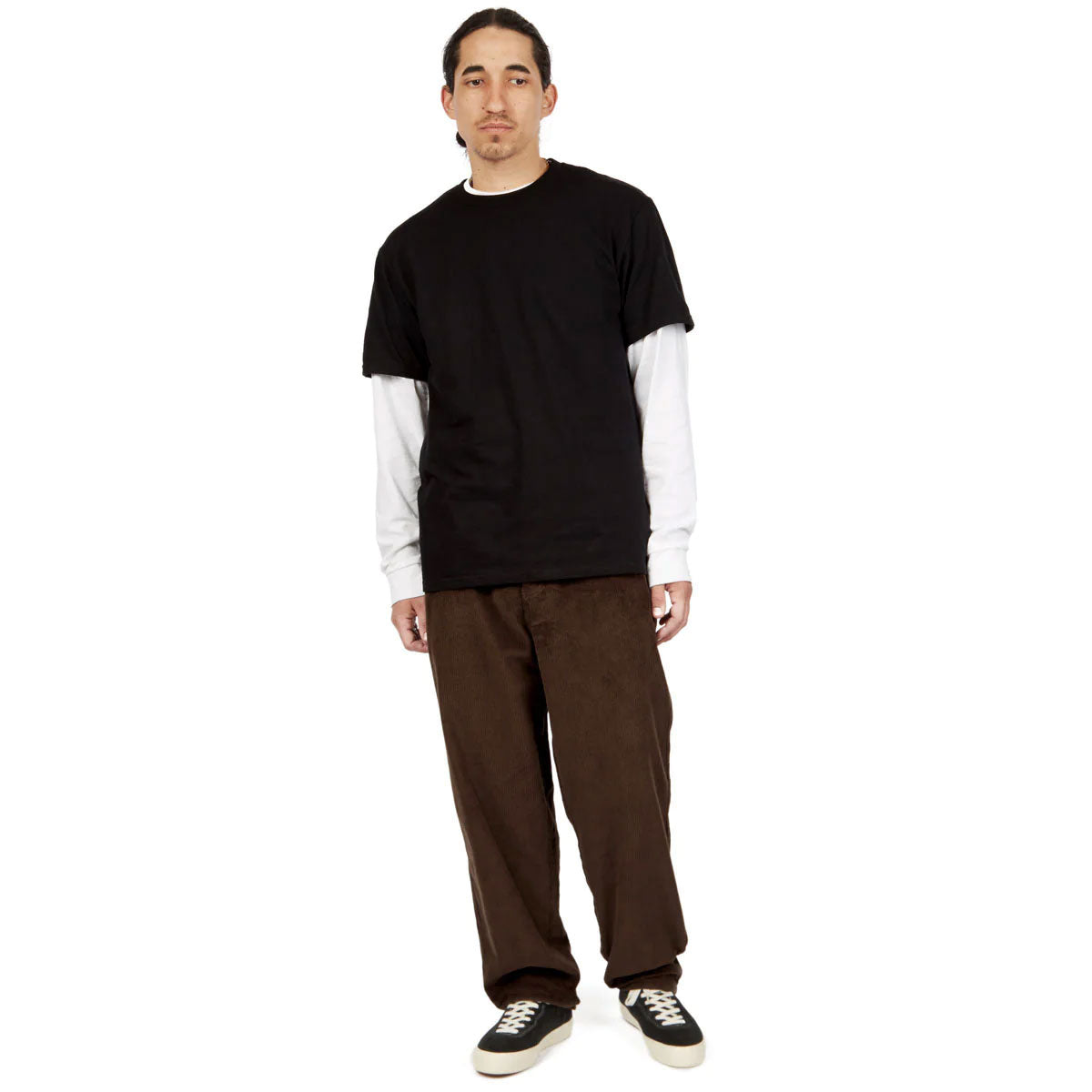 CCS Baggy Taper Corduroy Pants - Brown image 4