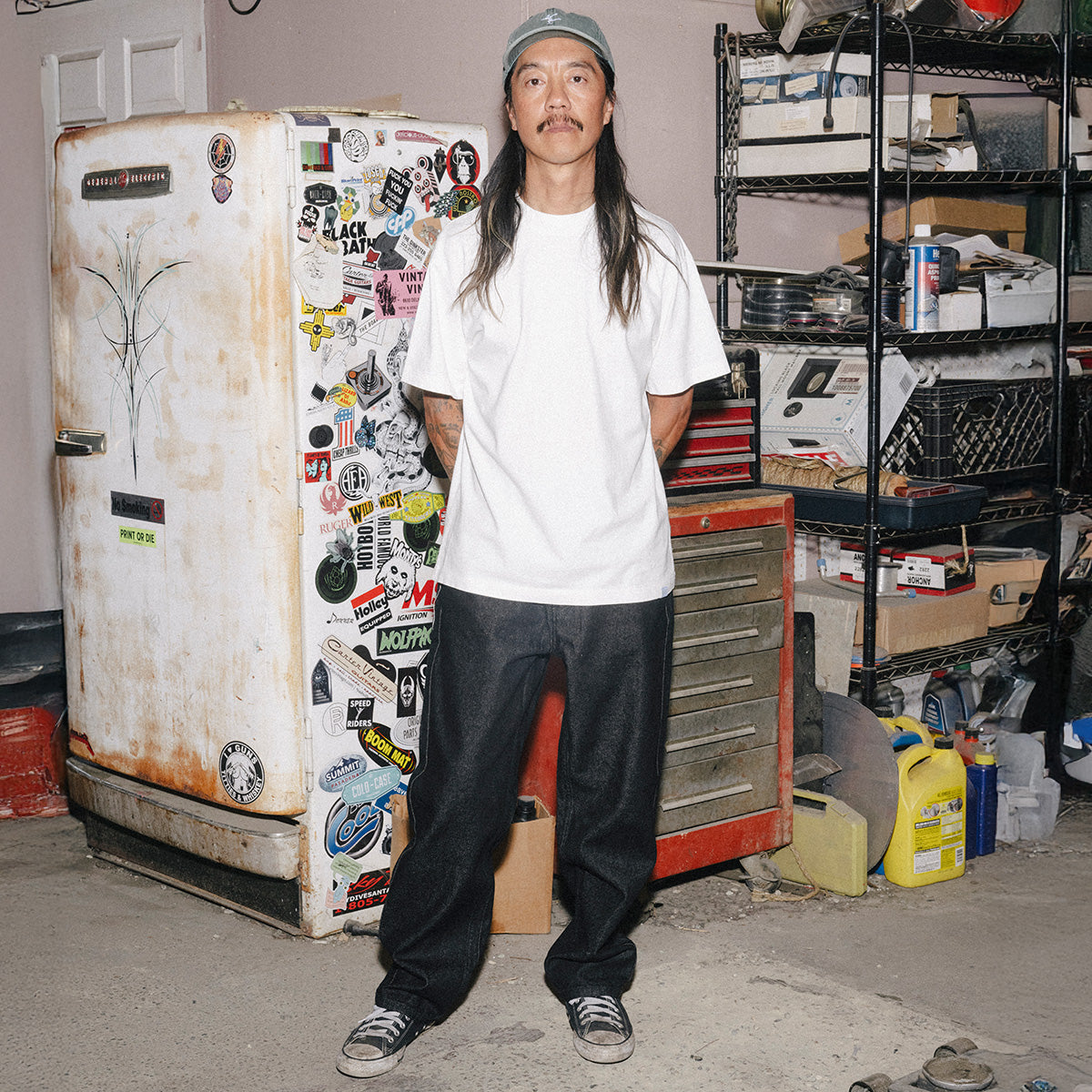 CCS Original Relaxed Taper Jeans - Black image 2