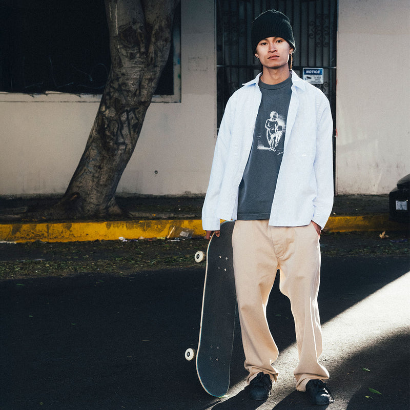 CCS Wide Leg Chino Pants - Khaki