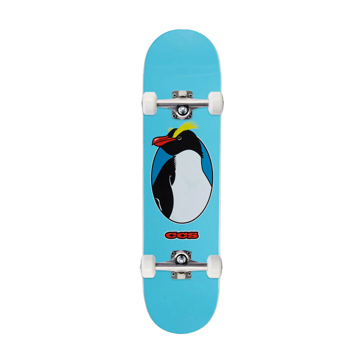CCS Odd Birds Penguin Mini Skateboard Complete image 1