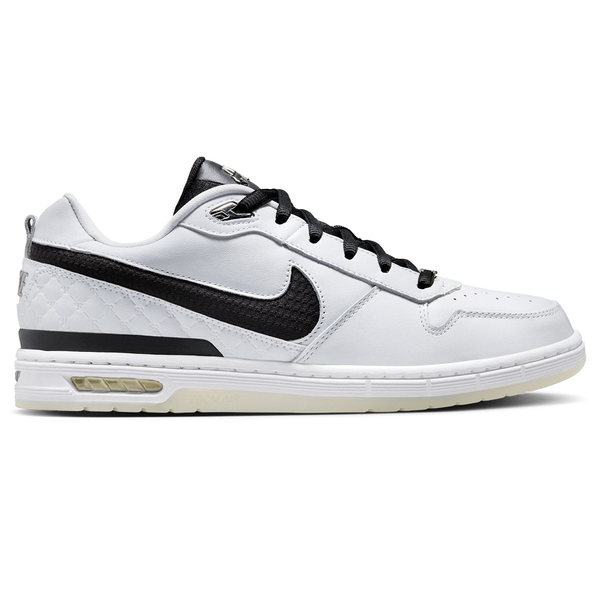 Nike SB Zoom Air Paul Rodriguez Shoes - White/Black/White/Clear image 1