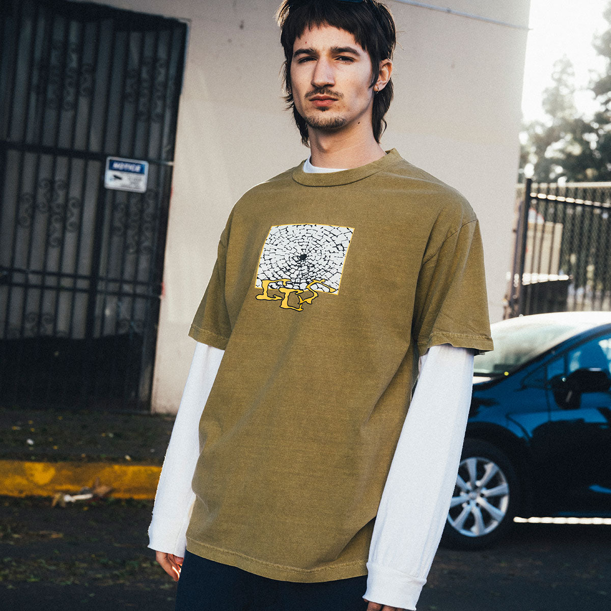 CCS Shatter T-Shirt - Faded Army image 2