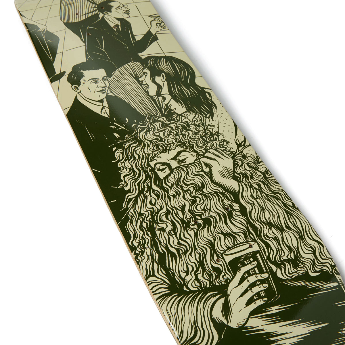 CCS Social Camouflage Bar Skateboard Complete - Green image 2