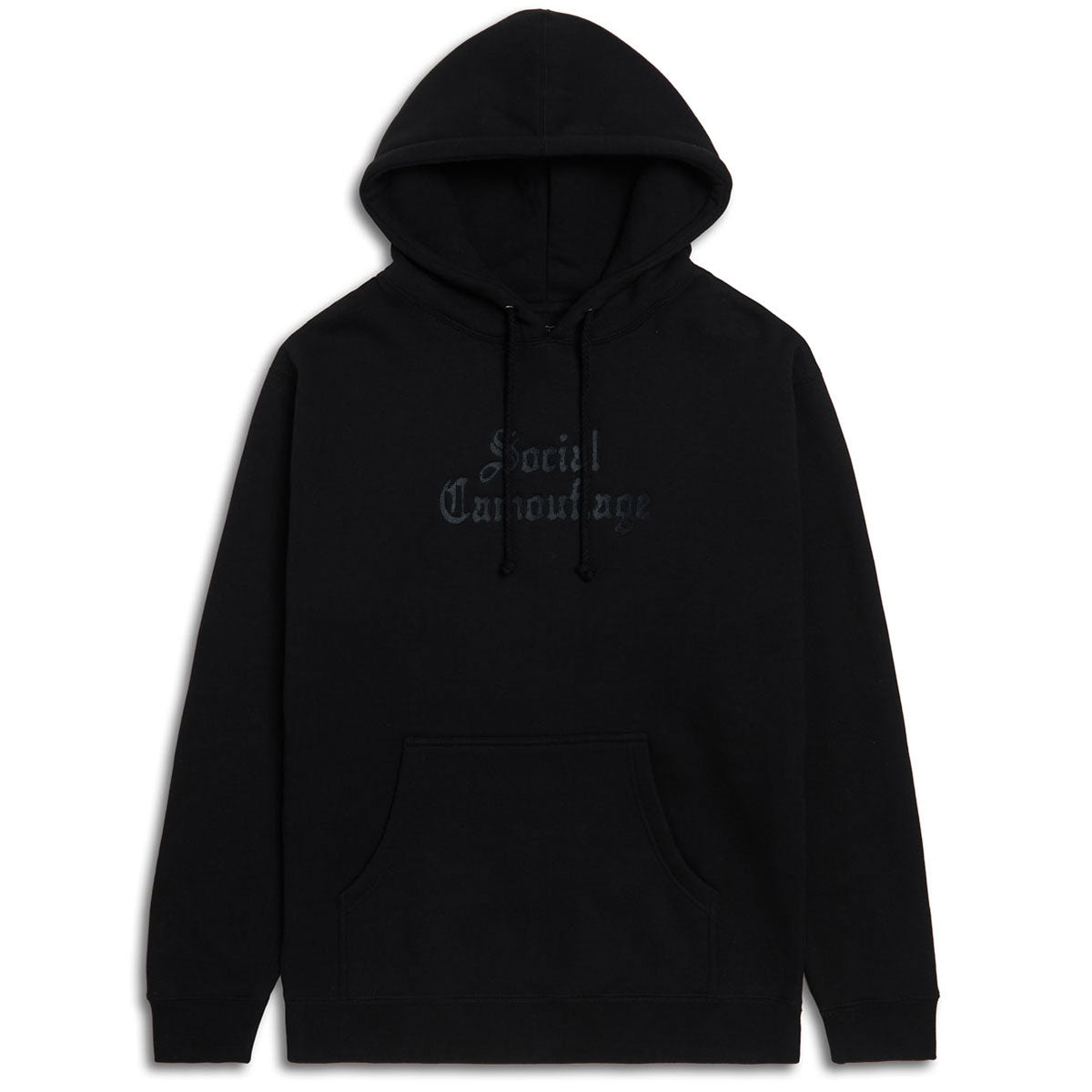 CCS Social Camouflage Embroidered Hoodie - Black image 2