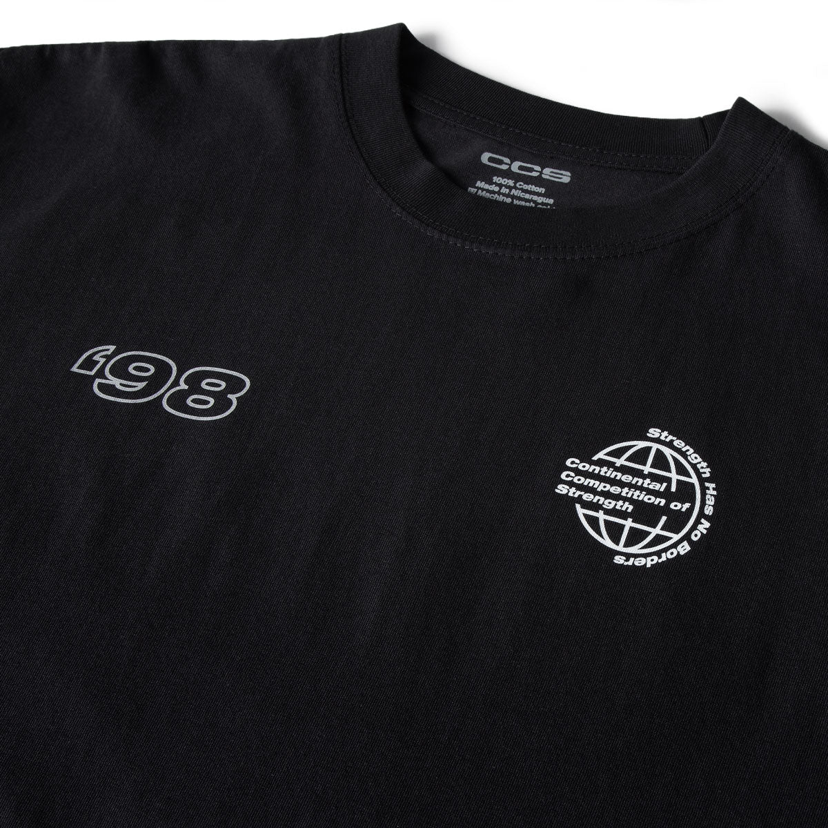 CCS Bootleg World Strength T-Shirt - Black image 6
