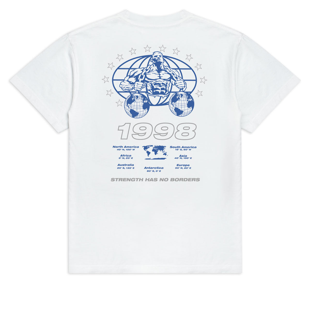 CCS Bootleg World Strength T-Shirt - White - SM image 1