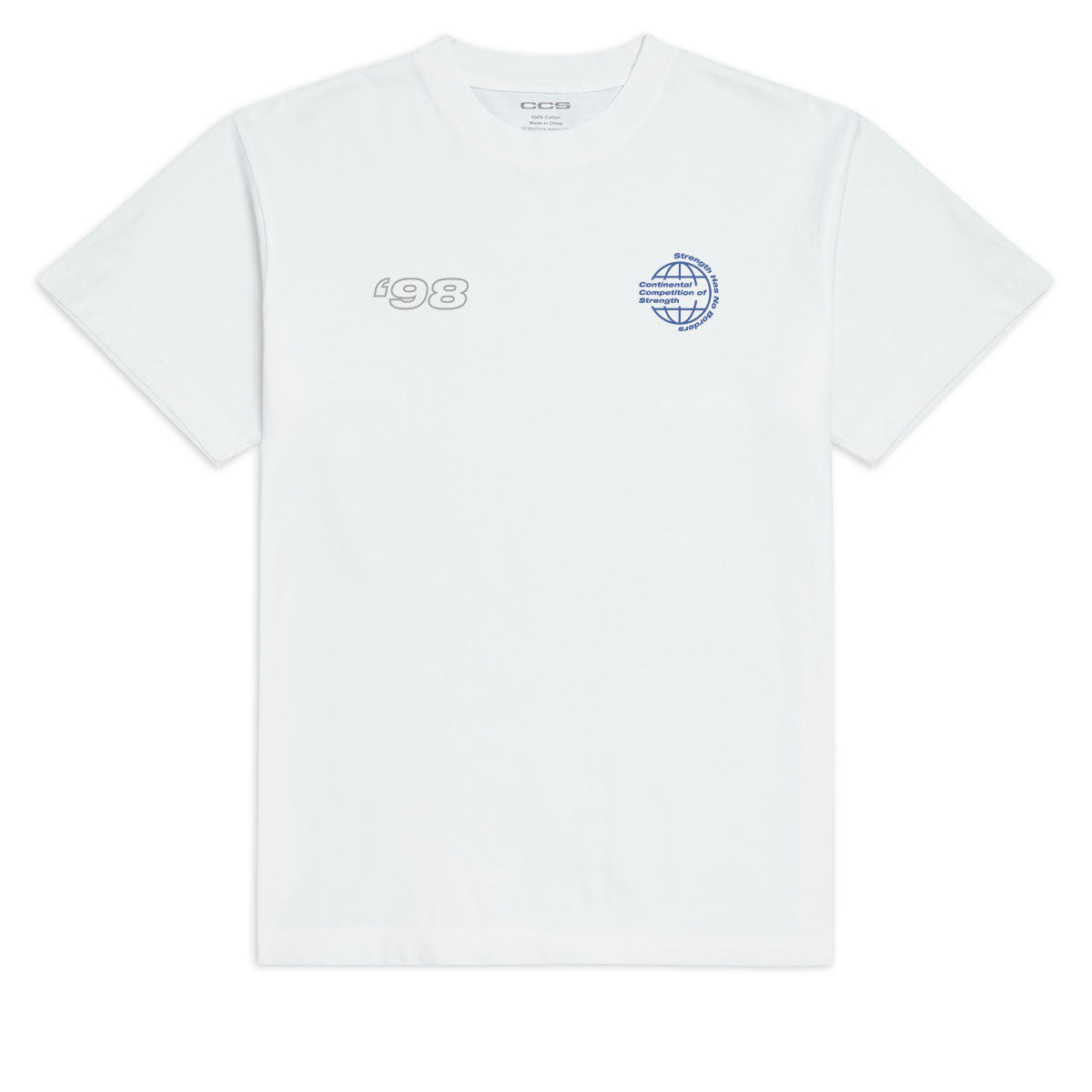 CCS Bootleg World Strength T-Shirt - White image 3