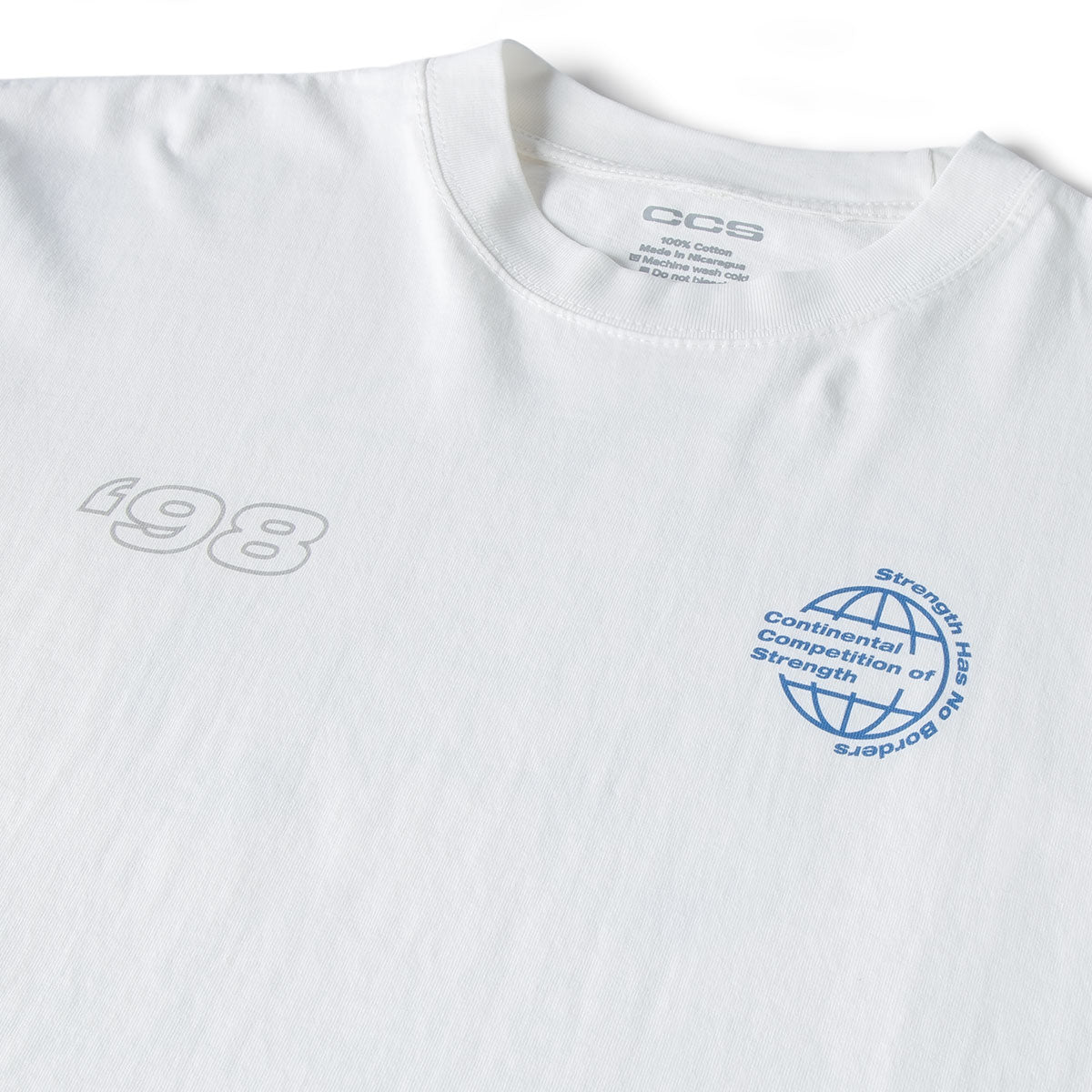CCS Bootleg World Strength T-Shirt - White image 8