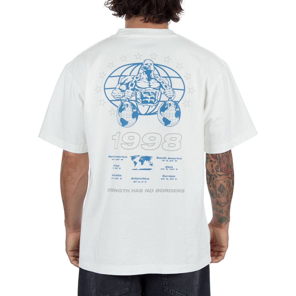 CCS Bootleg World Strength T-Shirt - White image 5
