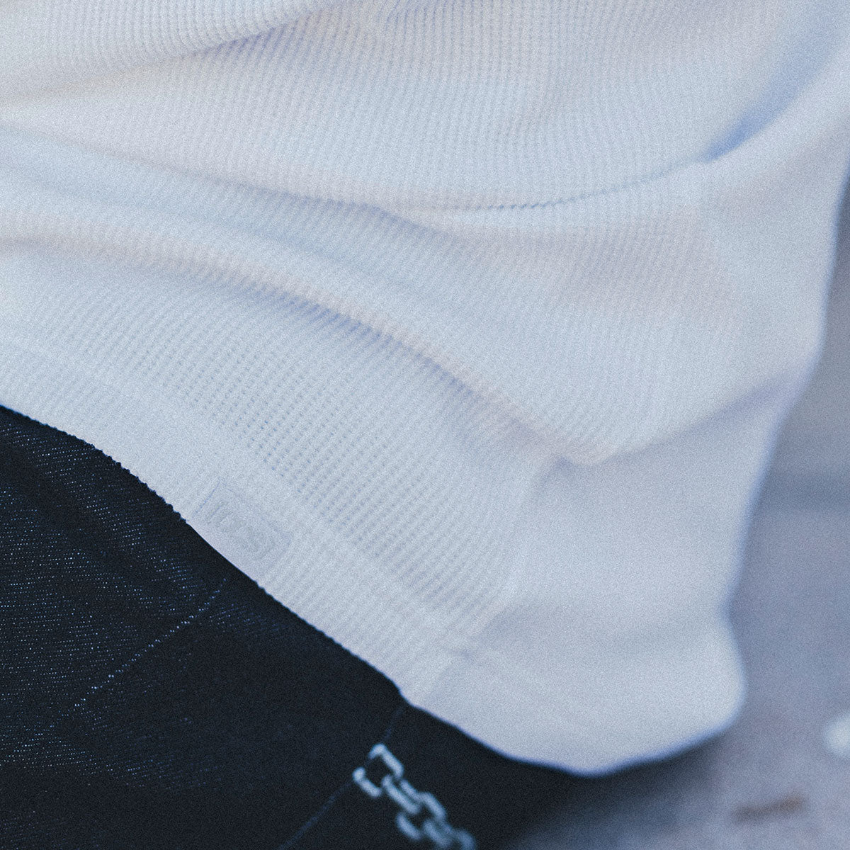 CCS OG Waffle Knit Thermal Shirt - White image 5