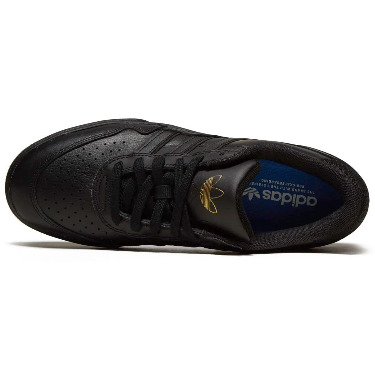 Adidas Tyshawn II Shoes - Black/Black/Court Green image 3