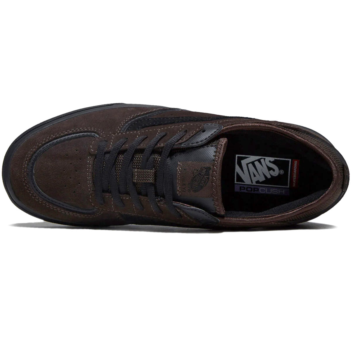 Vans Skate Rowley Shoes - Chocolate/Black image 3