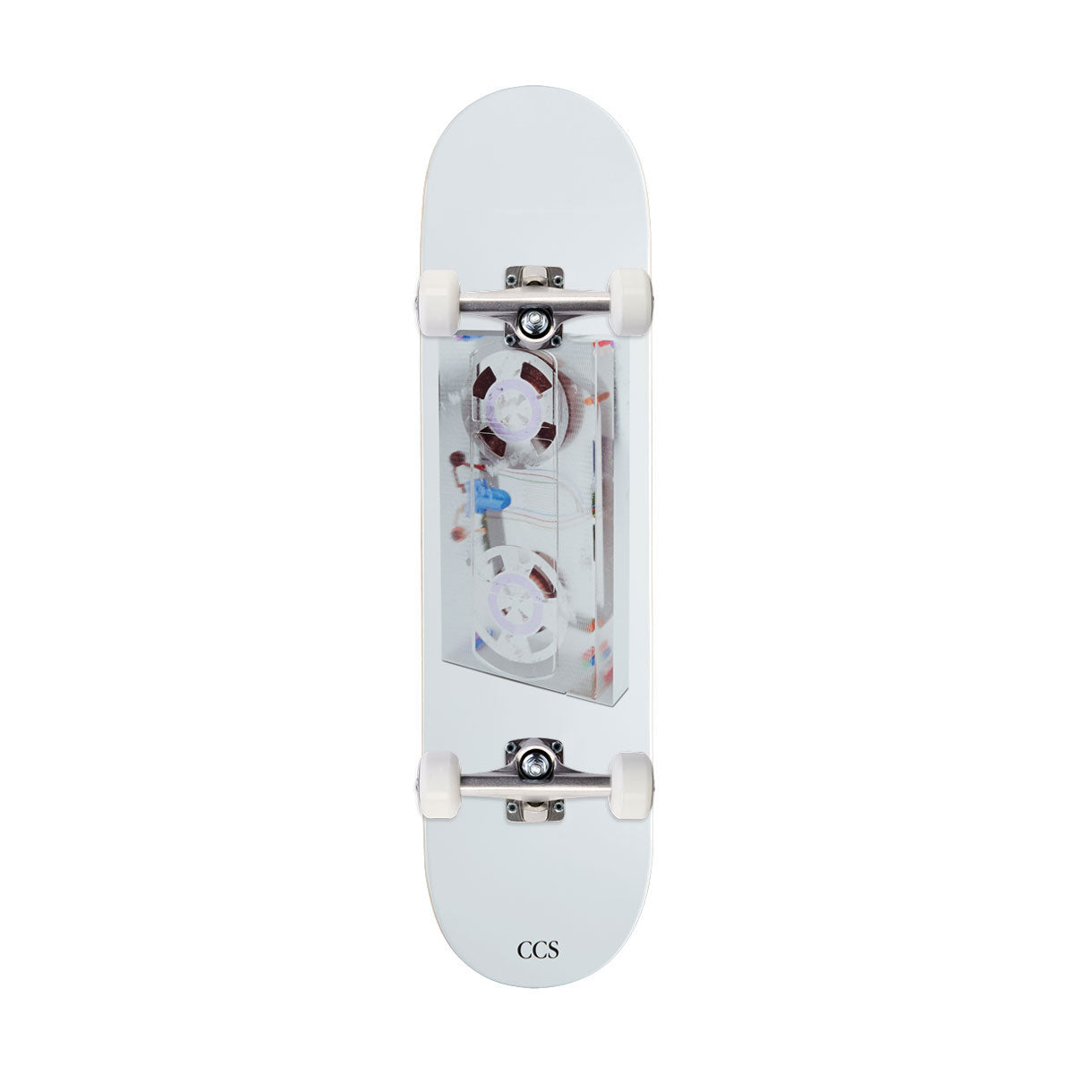 CCS Going Clear VHS Mini Skateboard Complete image 1