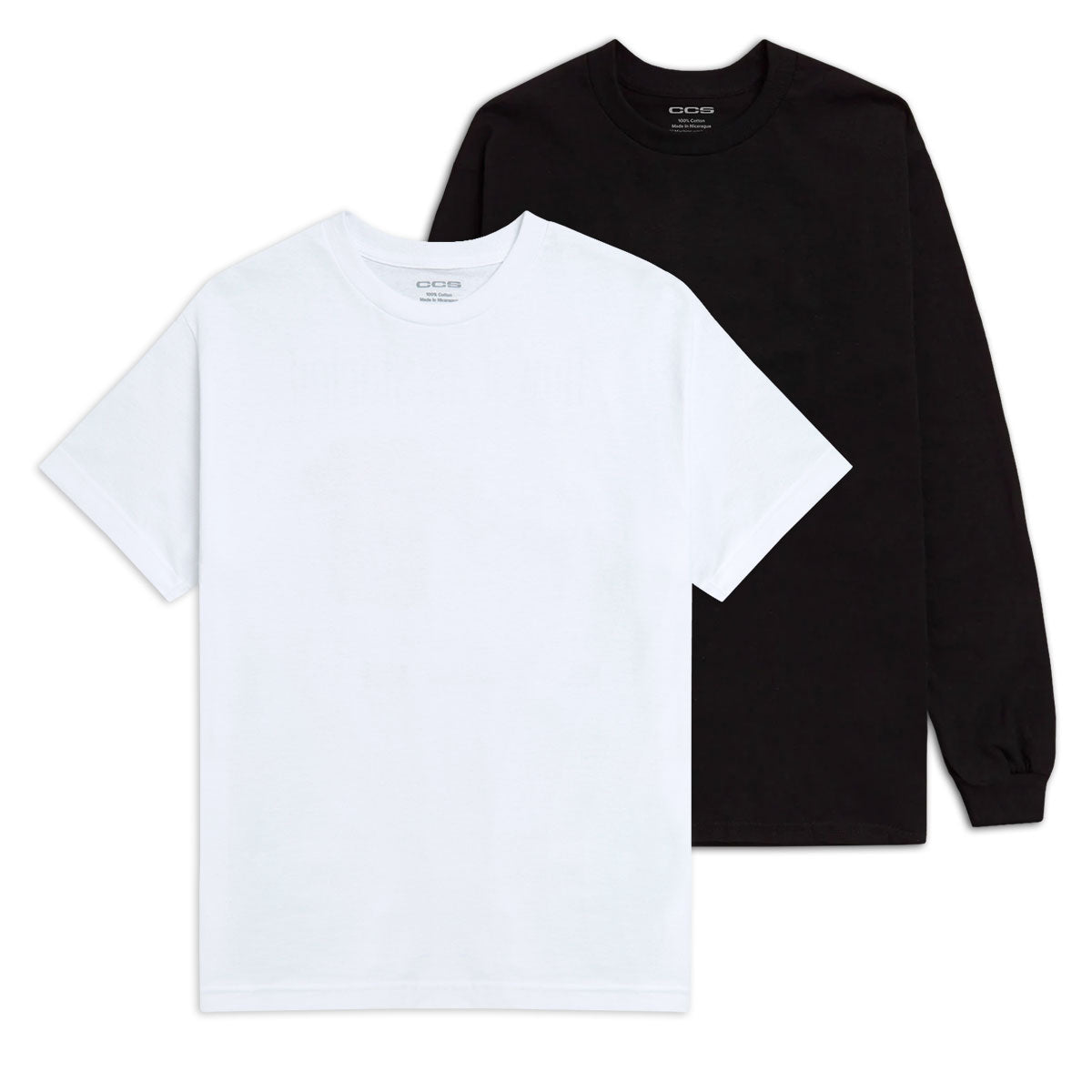 CCS OG Combo Pack T-Shirts - White/Black image 2