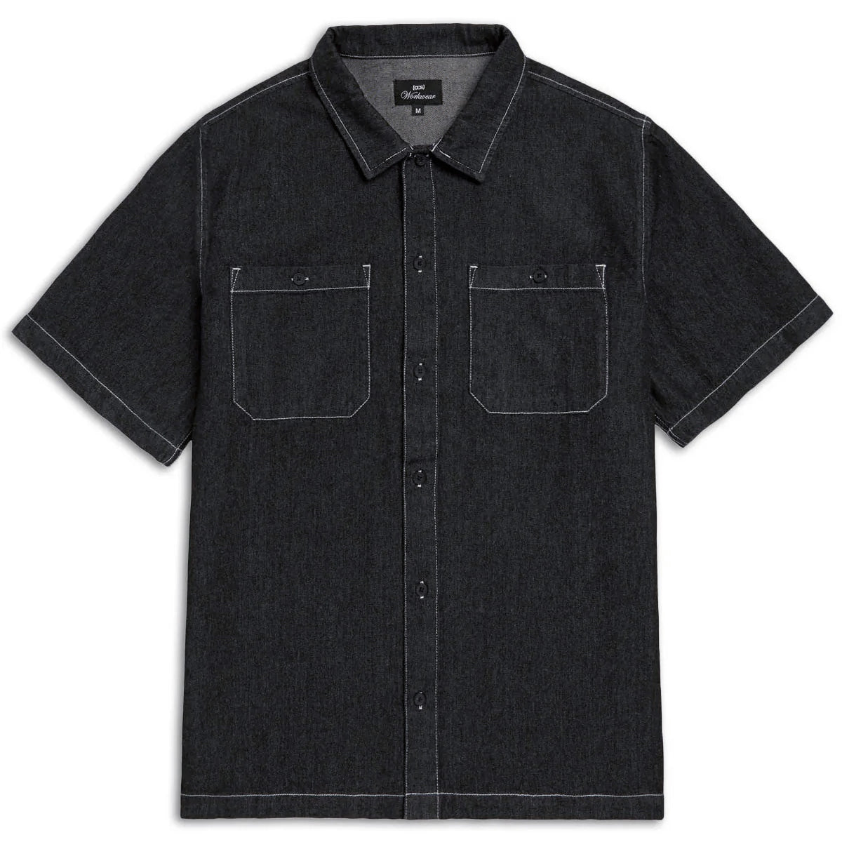 CCS Heavy Denim Work Shirt - Black image 1