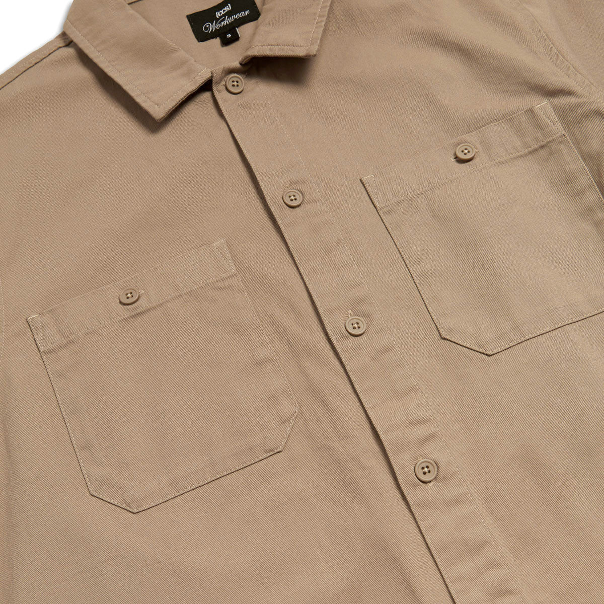CCS Heavy Cotton Work Shirt - Khaki image 5