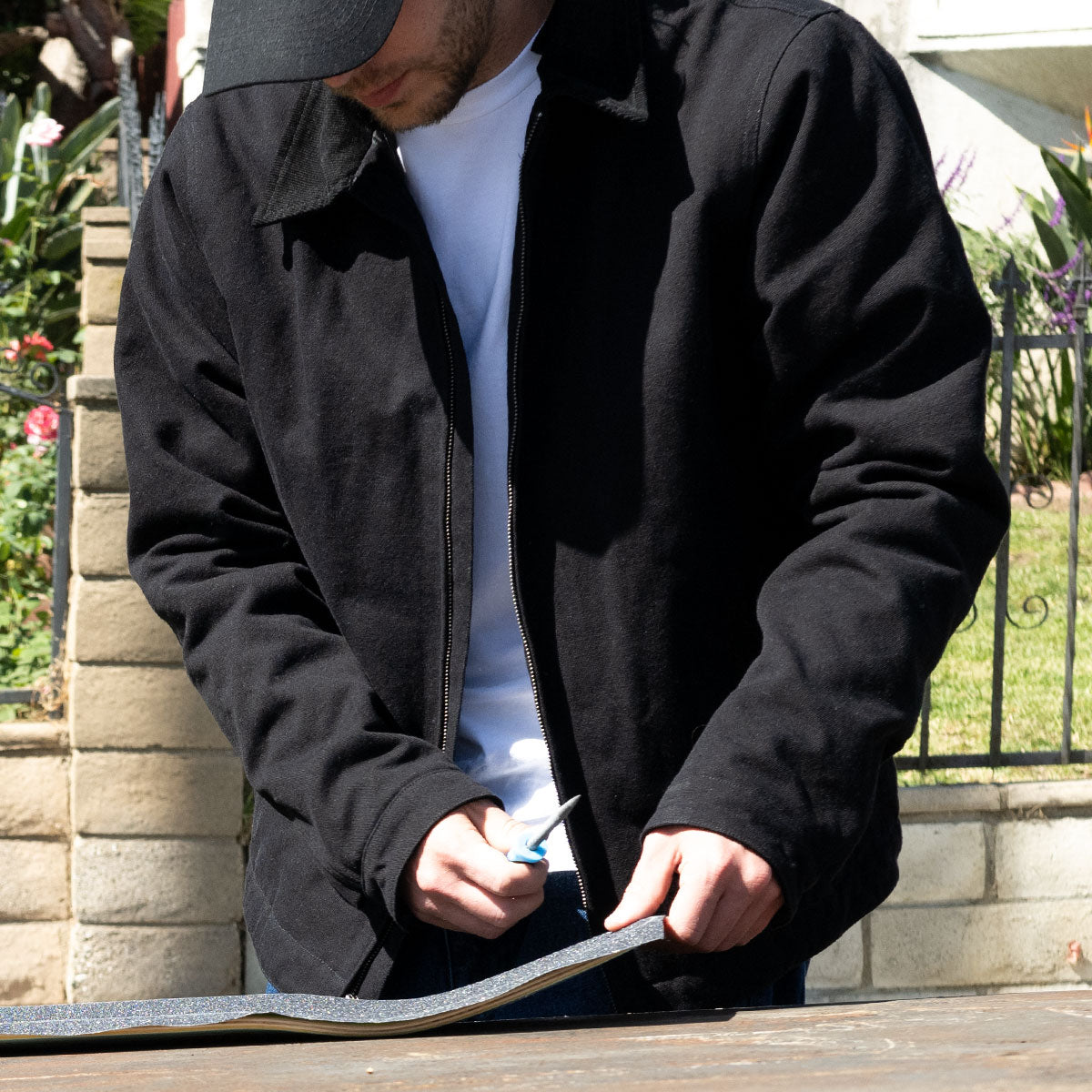 CCS Heavy Canvas Insulated Work Jacket - Black image 2