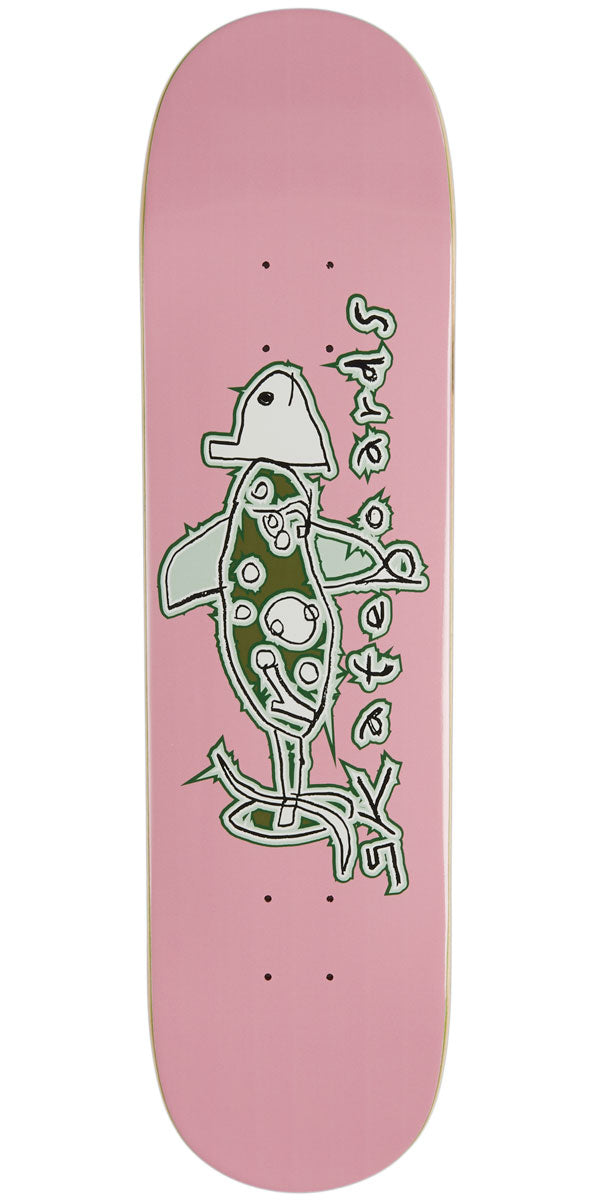 Frog Rainbow Fish Skateboard Deck - Pink - 8.00" – CCS
