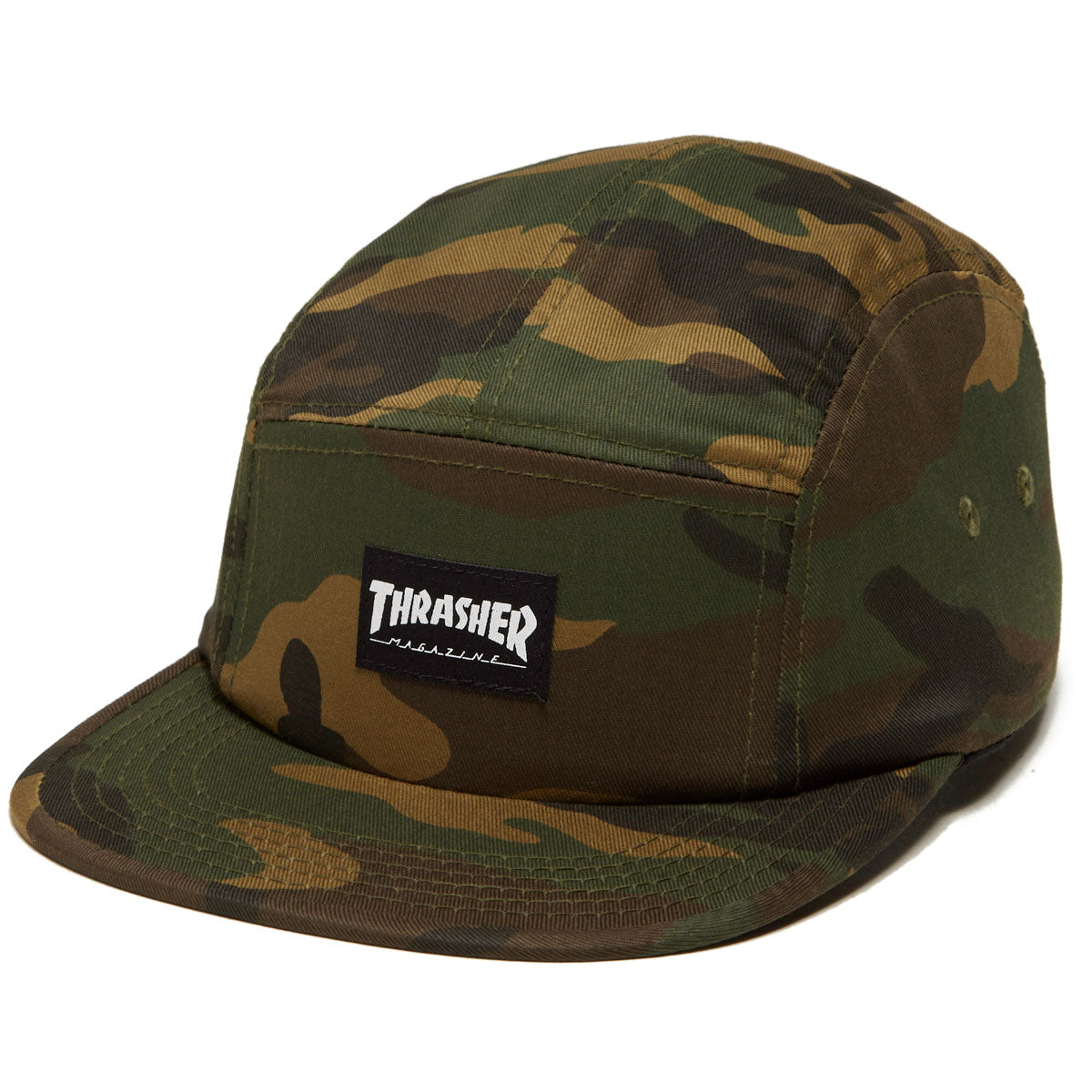 Thrasher 5 Panel Hat - Camo image 1